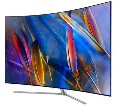 Телевизор LED Samsung 139,7 см QE55Q7CAMUXRU серебристый 1-439 Баград.рф